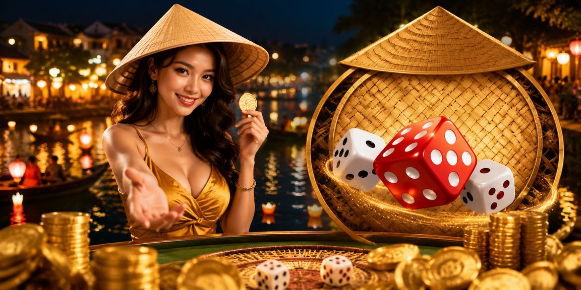 Bối cảnh Hội An minh họa tài xỉu và cách đọc luật chơi